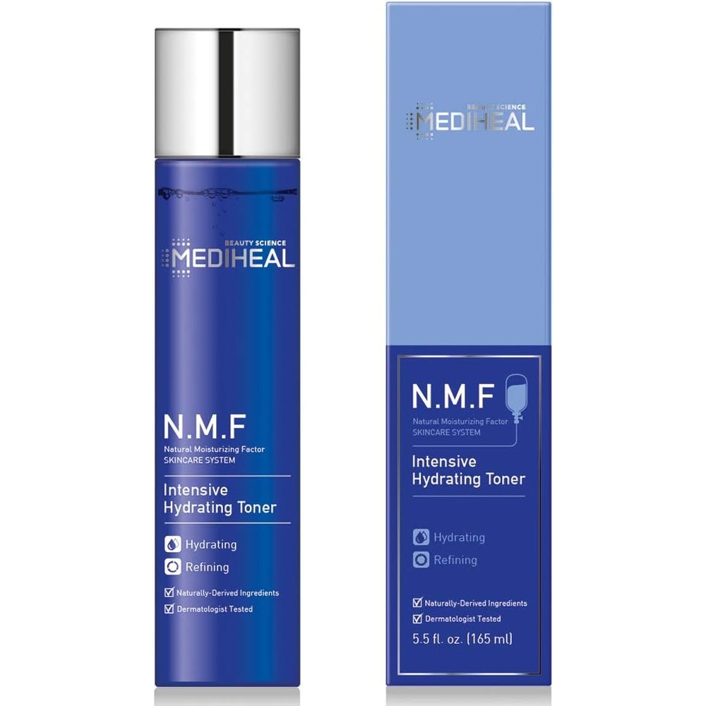 MEDIHEAL Natural Moisturizing Factor Intensive Hydrating Toner Ultra Hydrating And Soothing Boosting Toner For Dry And Rough Skin 165ml
