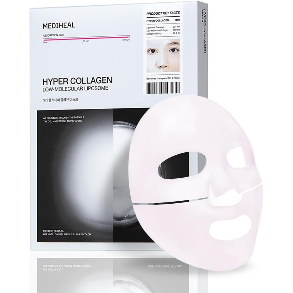 Mediheal Hyper Collagen Real Deep Mask 10 Pack front view authentic Korean skincare