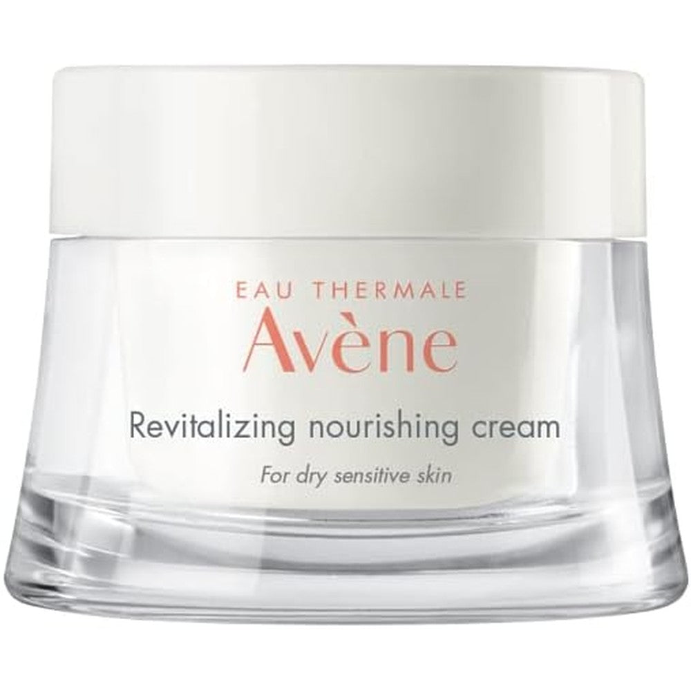 Eau Thermale Avene Revitalizing Nourishing Cream Ultra Nourishing Face Moisturizer For Dry And Sensitive Skin 1.6 Fluid Ounce