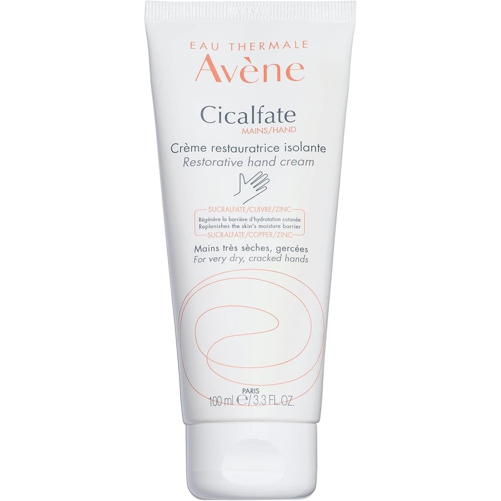 Avène Cicalfate Hand Cream Intense Nourishing Lotion For Dry Cracked Hands 3.3 Fluid Ounces