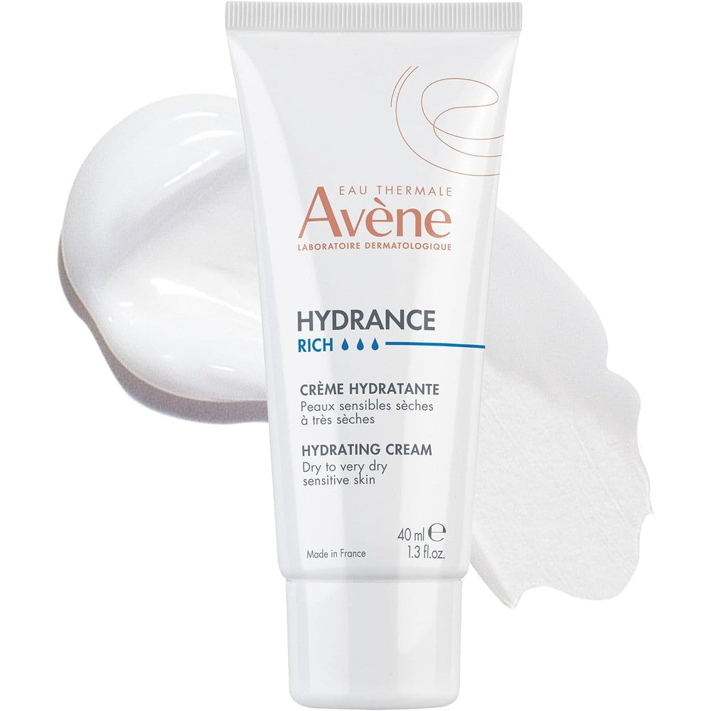 Avène Hydrance Rich Hydrating Cream For Dry And Dehydrated Skin 40 Milliliters