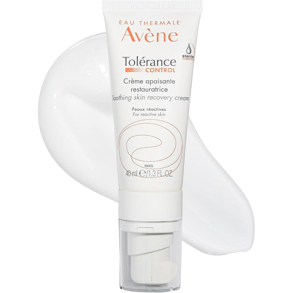 Eau Thermale Avène Tolerance Control Soothing Skin Recovery Cream For Hypersensitive And Reactive Skin Fragrance Free 40 Milliliters