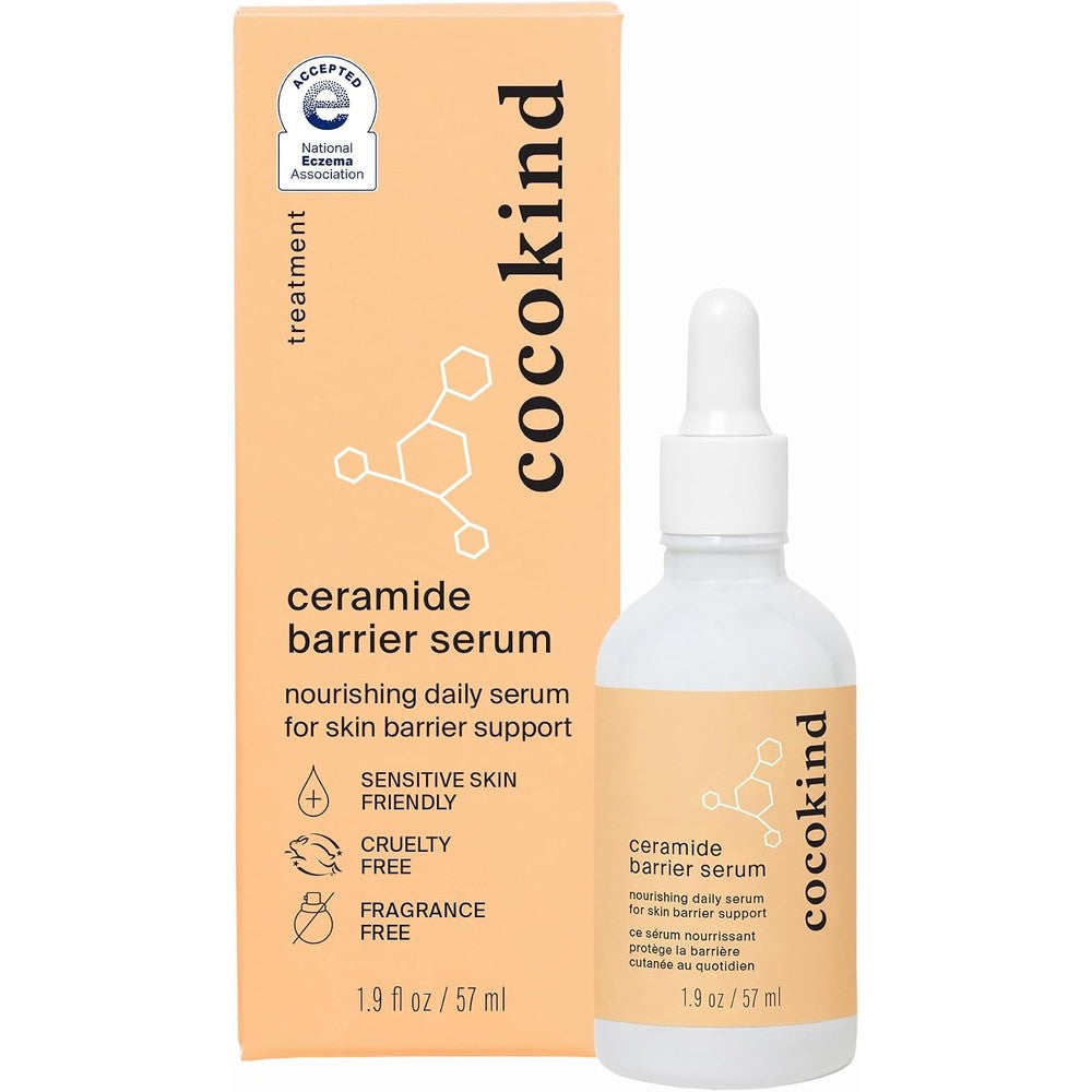 Cocokind Ceramide Barrier Serum front view hydrating skin barrier treatment