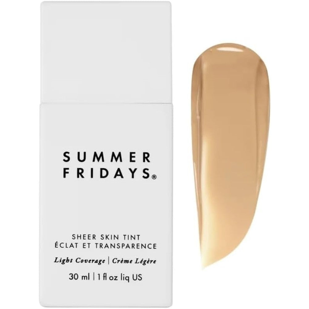 Summer Fridays Sheer Skin Tint Shade 2 front view bottle
