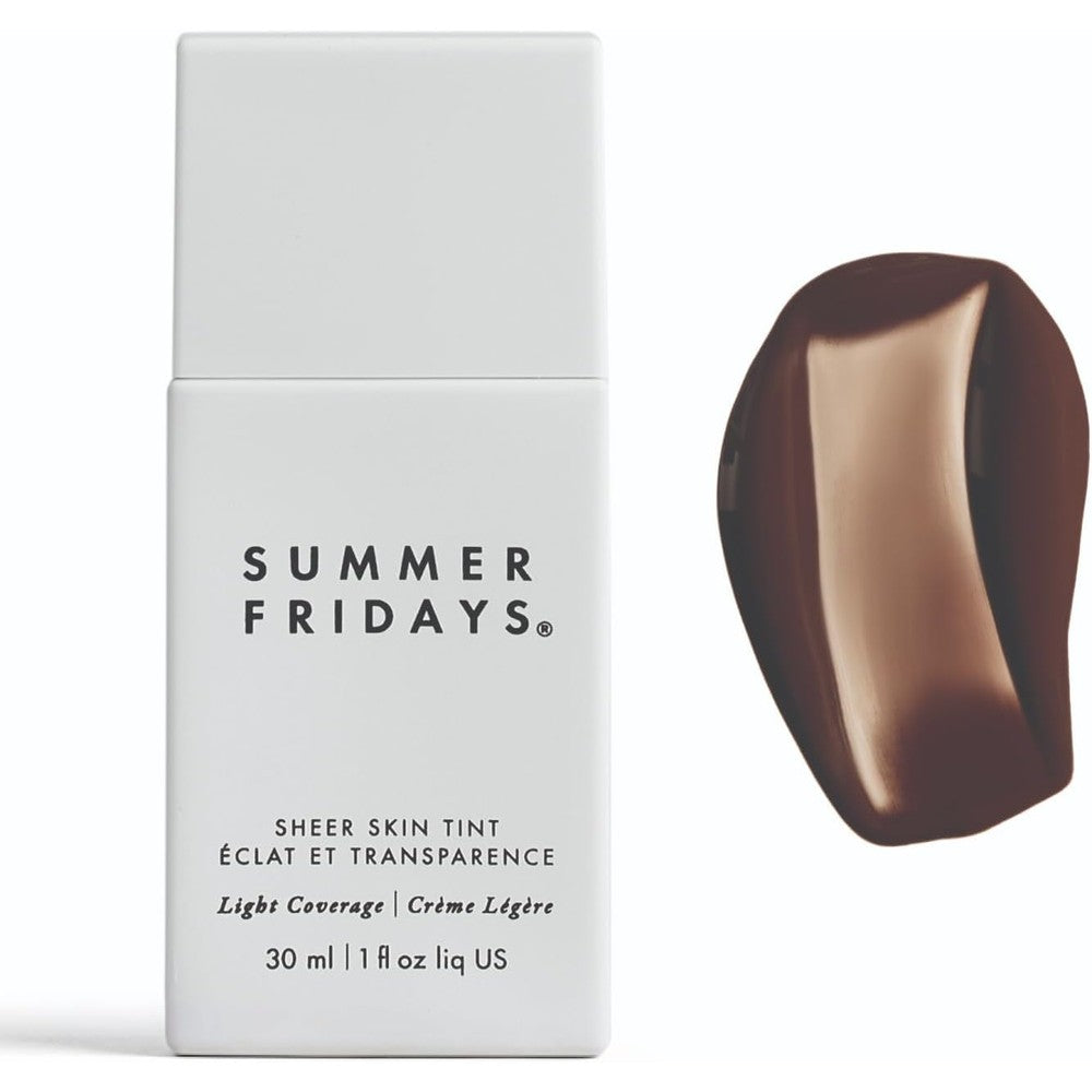 Summer Fridays Sheer Skin Tint Shade 10 bottle front view