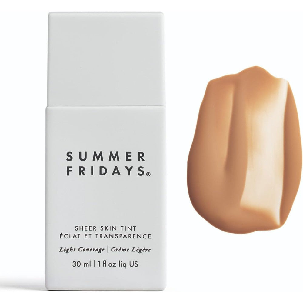 Summer Fridays Sheer Skin Tint Shade 5 front view packaging