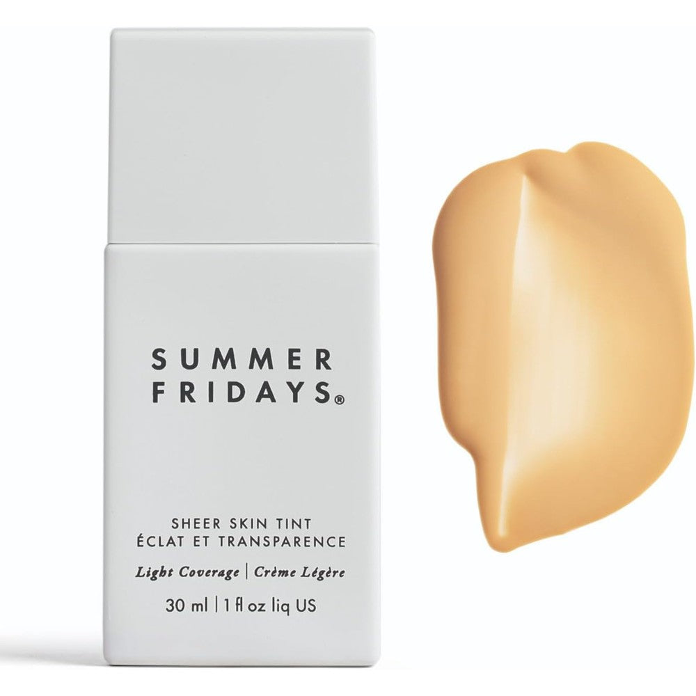 Summer Fridays Sheer Skin Tint Shade Three front view bottle