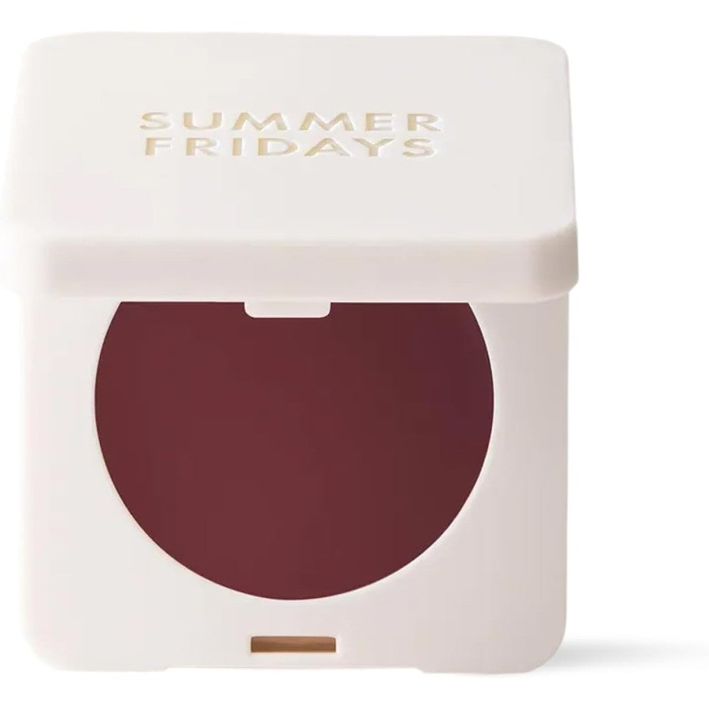 Summer Fridays Blush Butter Balm Berry Spritz front view cream blush compact
