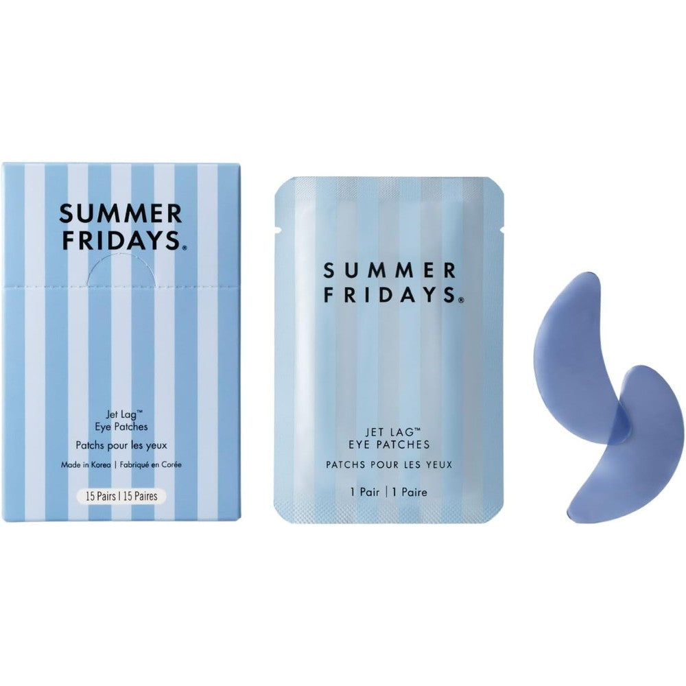 Summer Fridays Jet Lag Hydrating Eye Patches packaging front view