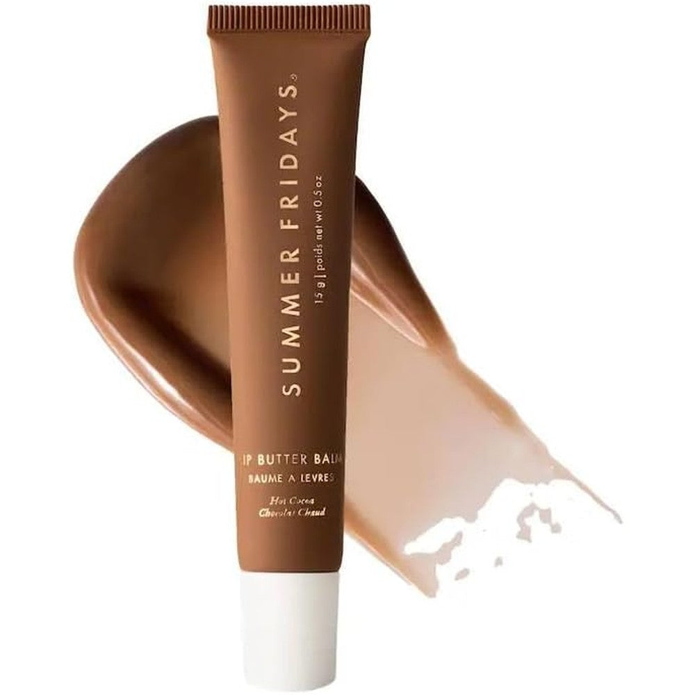 Summer Fridays Lip Butter Balm Hot Cocoa front view authentic imported lip care India
