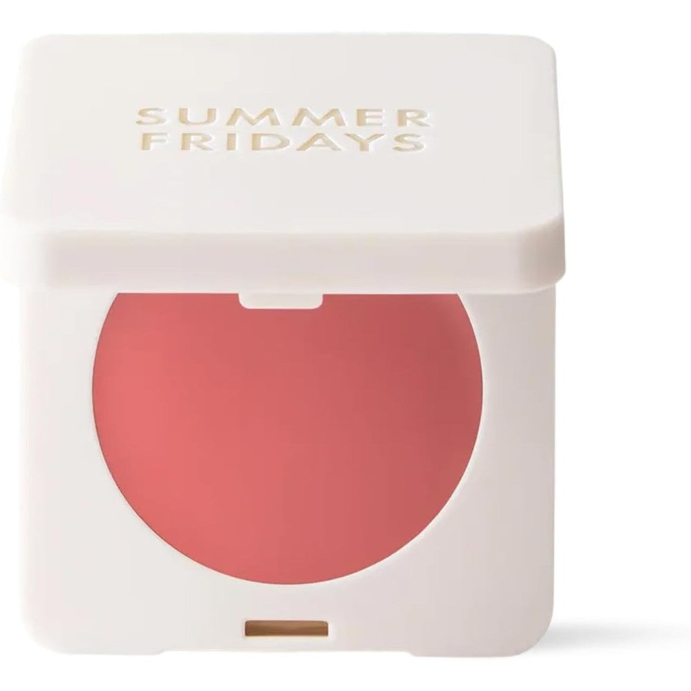 Summer Fridays Blush Butter Balm Soft Strawberry front view packaging