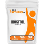 BulkSupplements Inositol Powder Vitamin B8 Supplement Unflavored And Gluten Free 500 Grams