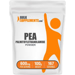 BulkSupplements Palmitoylethanolamide Pea Powder Immune Support Supplement 600 Milligrams Per Serving 100 Grams