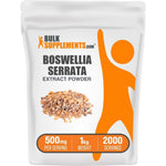 BulkSupplements.com Boswellia Serrata Extract Powder Vegan Frankincense Resin Supplement Five Hundred Milligrams One Kilogram Pack Of One