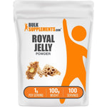 BulkSupplements Royal Jelly Powder Immune Support Supplement Gluten Free 1 Gram Per Serving 100 Grams
