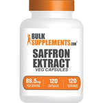 BulkSupplements Saffron Extract Capsules 88.5 Milligrams Vegan And Gluten Free 120 Capsules