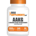 BulkSupplements AAKG Capsules L-Arginine Alpha-Ketoglutarate Nitric Oxide Supplement 2500 Milligrams 240 Count