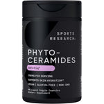 Sports Research Phytoceramides 350 Milligrams Plant Derived Skin Hydration Supplement With Ceratiq 60 Liquid Veggie Capsules