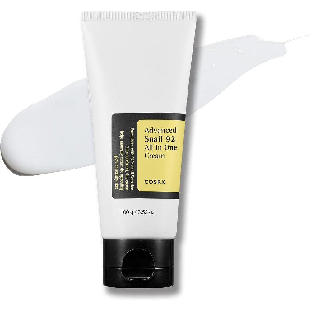 COSRX Advanced Snail 92 All In One Daily Repair Face Gel Cream Moisturizer Tube Type For Dry Sensitive Skin One Hundred Grams