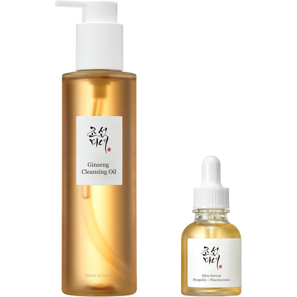 Beauty Of Joseon Ginseng Cleansing Oil 210 Milliliters And Glow Serum 30 Milliliters Korean Skincare Set
