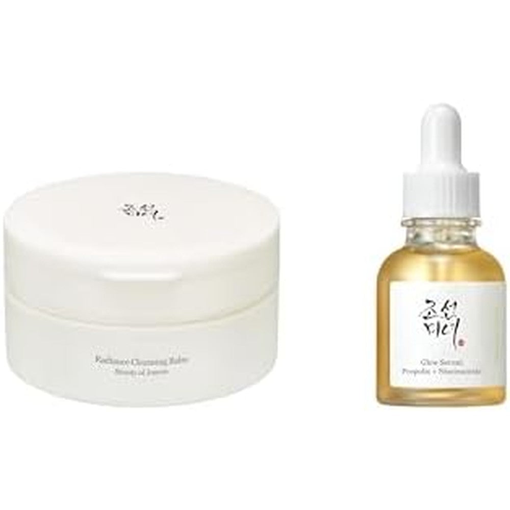 Beauty Of Joseon Radiance Cleansing Balm 100 Milliliters And Glow Serum Propolis And Niacinamide 30 Milliliters Korean Skincare Set