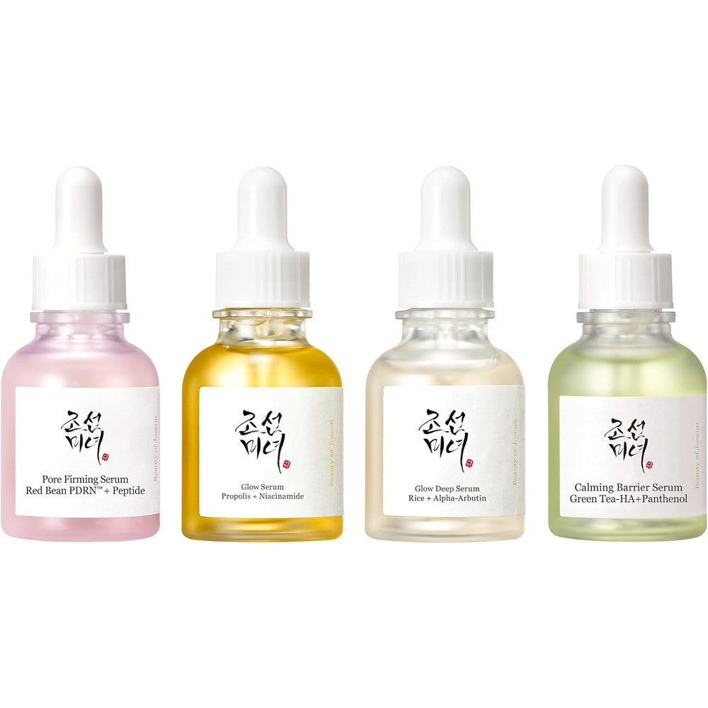 Beauty Of Joseon Complete Serum Collection Set Including Glow Deep Revive And Pore Firming Korean Skin Care Serums 30 Milliliters Each