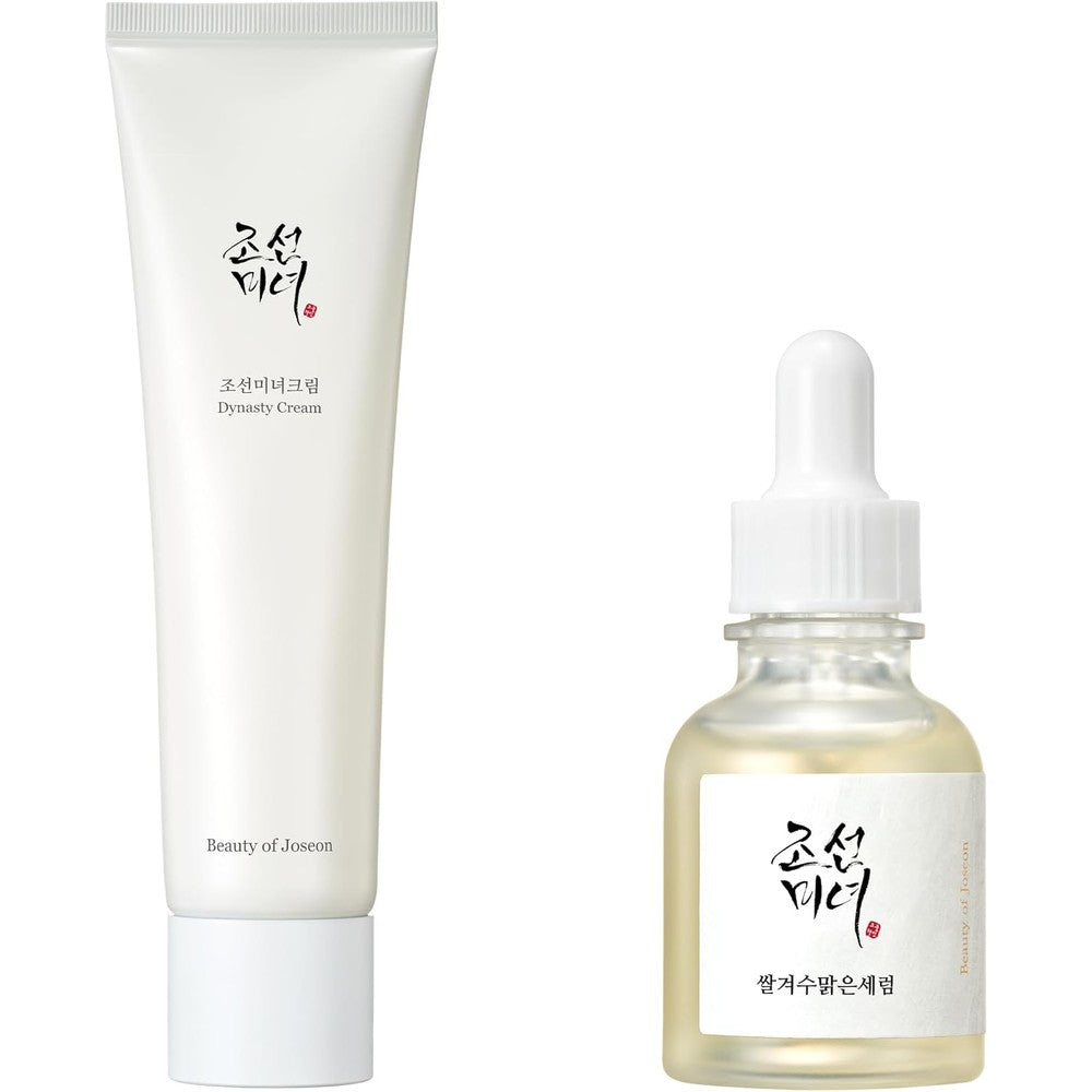 Beauty Of Joseon Dynasty Cream 100 Milliliters And Glow Deep Serum 30 Milliliters Rice And Alpha Arbutin Korean Skincare Set