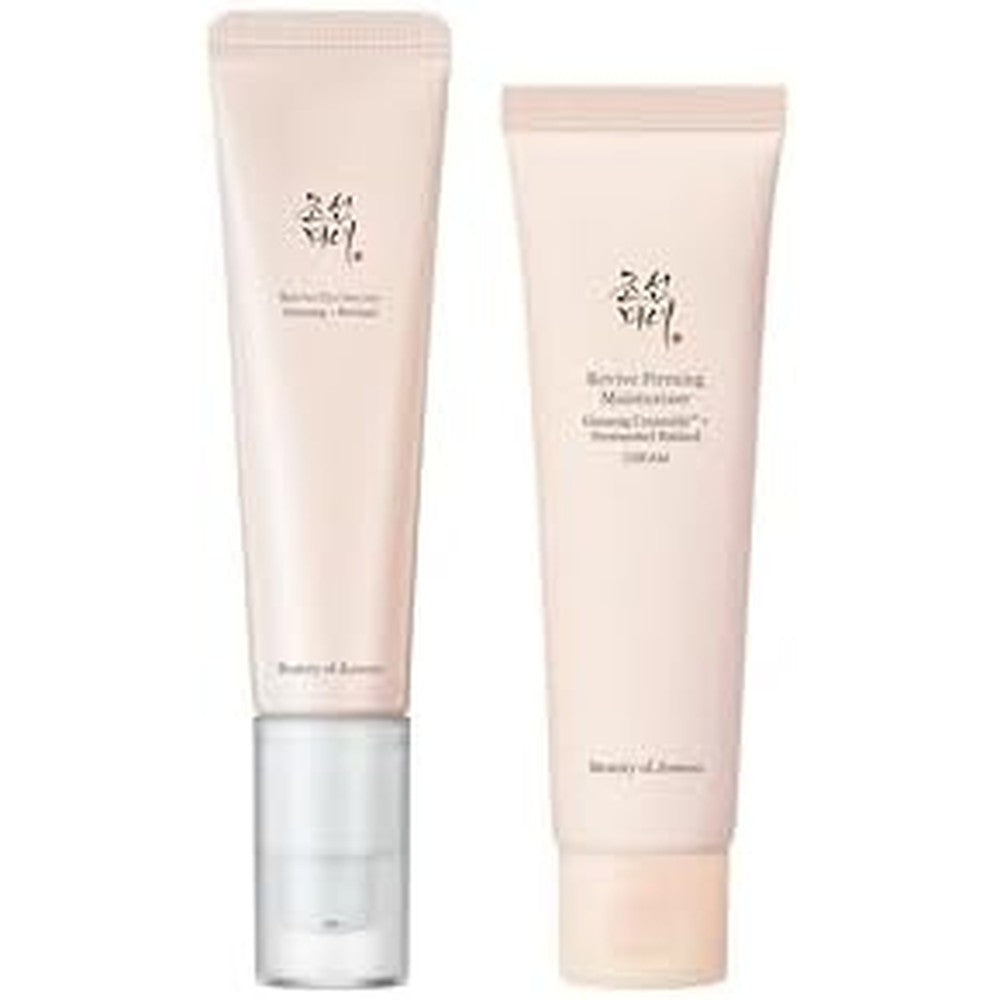 Beauty Of Joseon Revive Firming Moisturizer And Revive Eye Serum With Ginseng Retinal And Ceramide For Anti Aging And Skin Elasticity Set