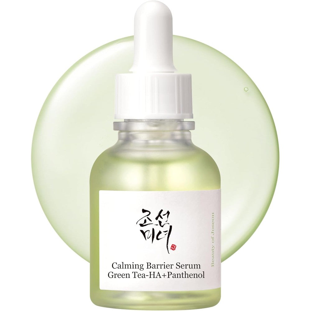 Beauty Of Joseon Calming Barrier Serum Green Tea Hyaluronic Acid And Panthenol Daily Korean Skincare For Dry Sensitive Skin 30ml 1.01 Fluid Ounce