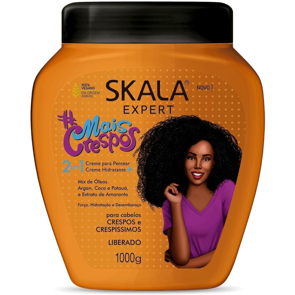 SKALA Expert Mais Crespos Hair Cream front view container