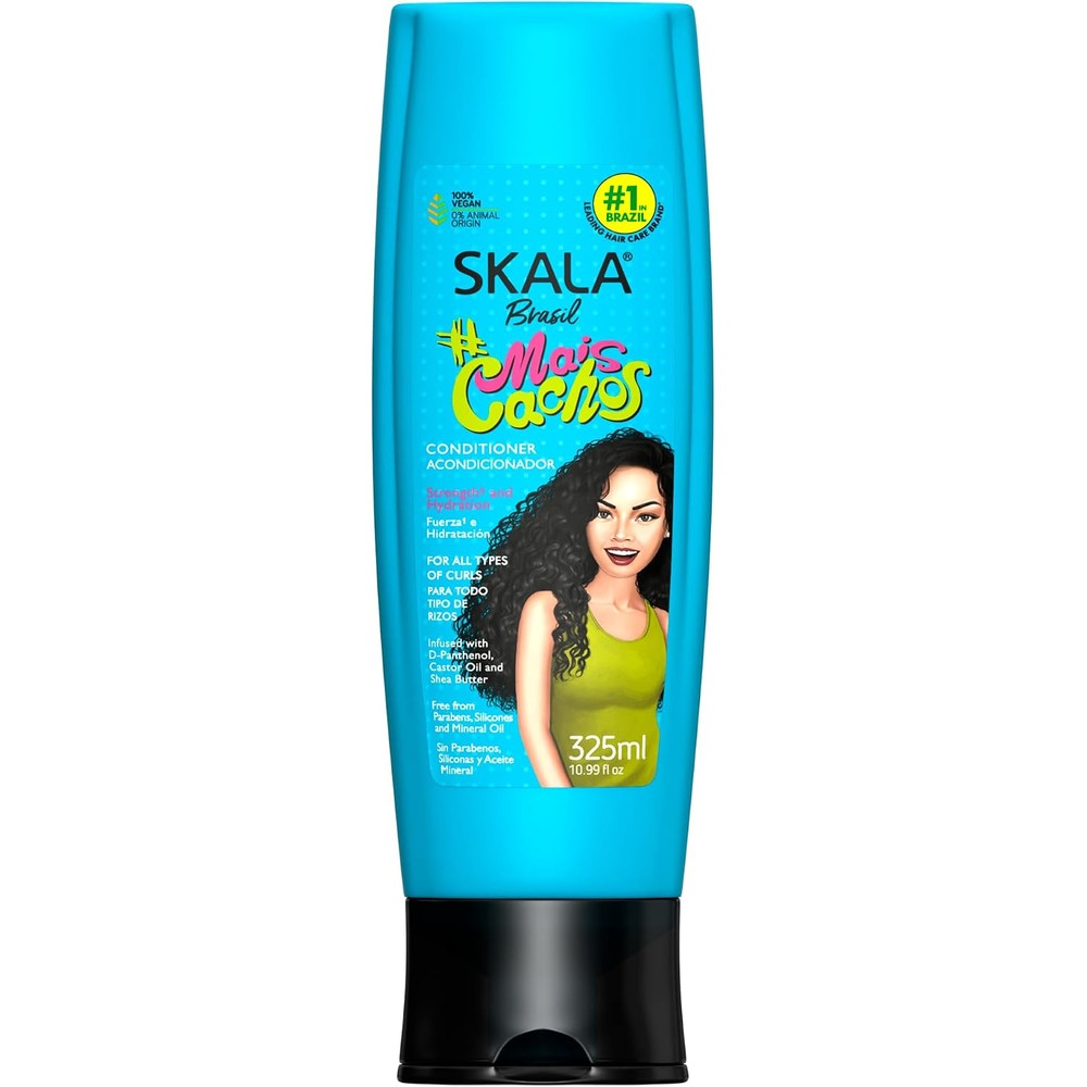 Skala Expert Mais Cachos Conditioner front view bottle