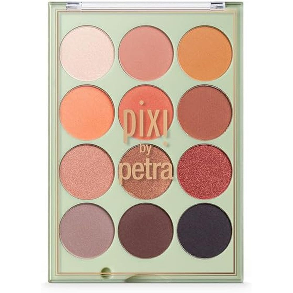 Pixi By Petra Eye Reflections Shadow Palette Highly Pigmented Three Dimensional Metallic And Matte Mineral Eyeshadow Palette 16 Grams