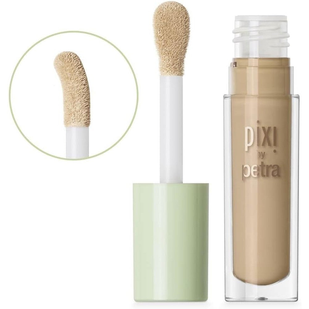 Pixi Pat Away Concealing Base Long Wearing Full Coverage Liquid Cream Concealer Correction Fluid Number 3 Warm 3.7 Grams