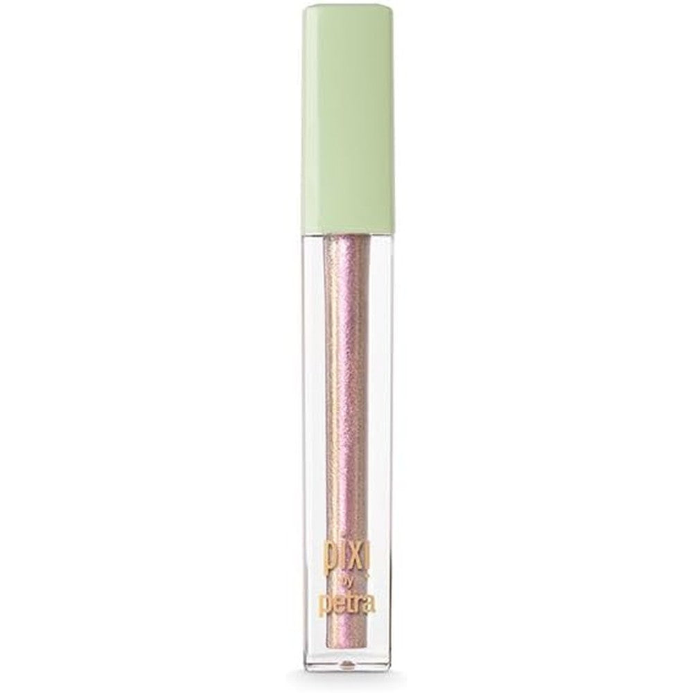 Pixi Lip Icing Liquid Lip Gloss Shimmery Three Dimensional Glimmer Hydrating Nourishing Lip Glow Tint in Shade Cookie 0.10 Fluid Ounce