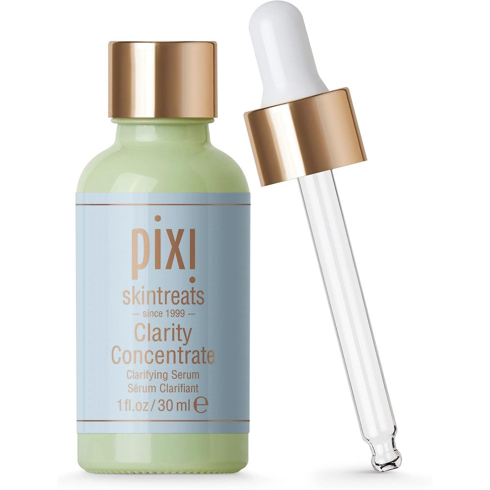 Pixi Beauty Clarity Concentrate Salicylic Acid Exfoliating Face Serum For Pore Minimizing And Acne Prone Skin 30 Millilitres