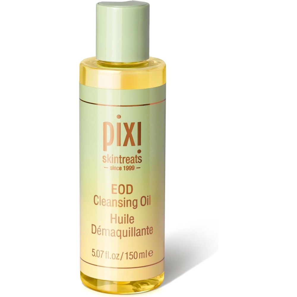 Pixi Beauty EOD Cleansing Oil Plant Based Makeup And Sunscreen Remover With Argan And Soybean Oil Five Point Zero Seven Fluid Ounce One Hundred And...