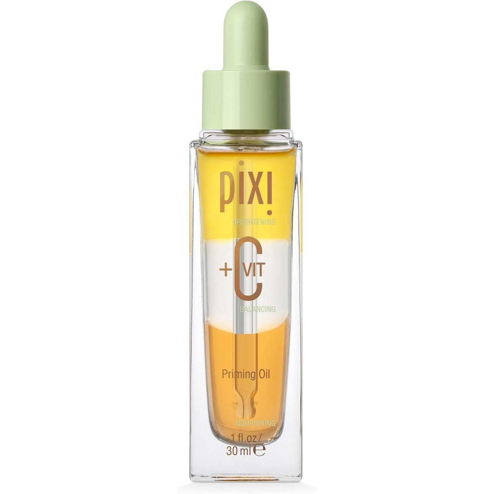 Pixi Beauty +C Vit Priming Oil Nourishing Vitamin C Facial Oil and Makeup Base 1.00 Fluid Ounce