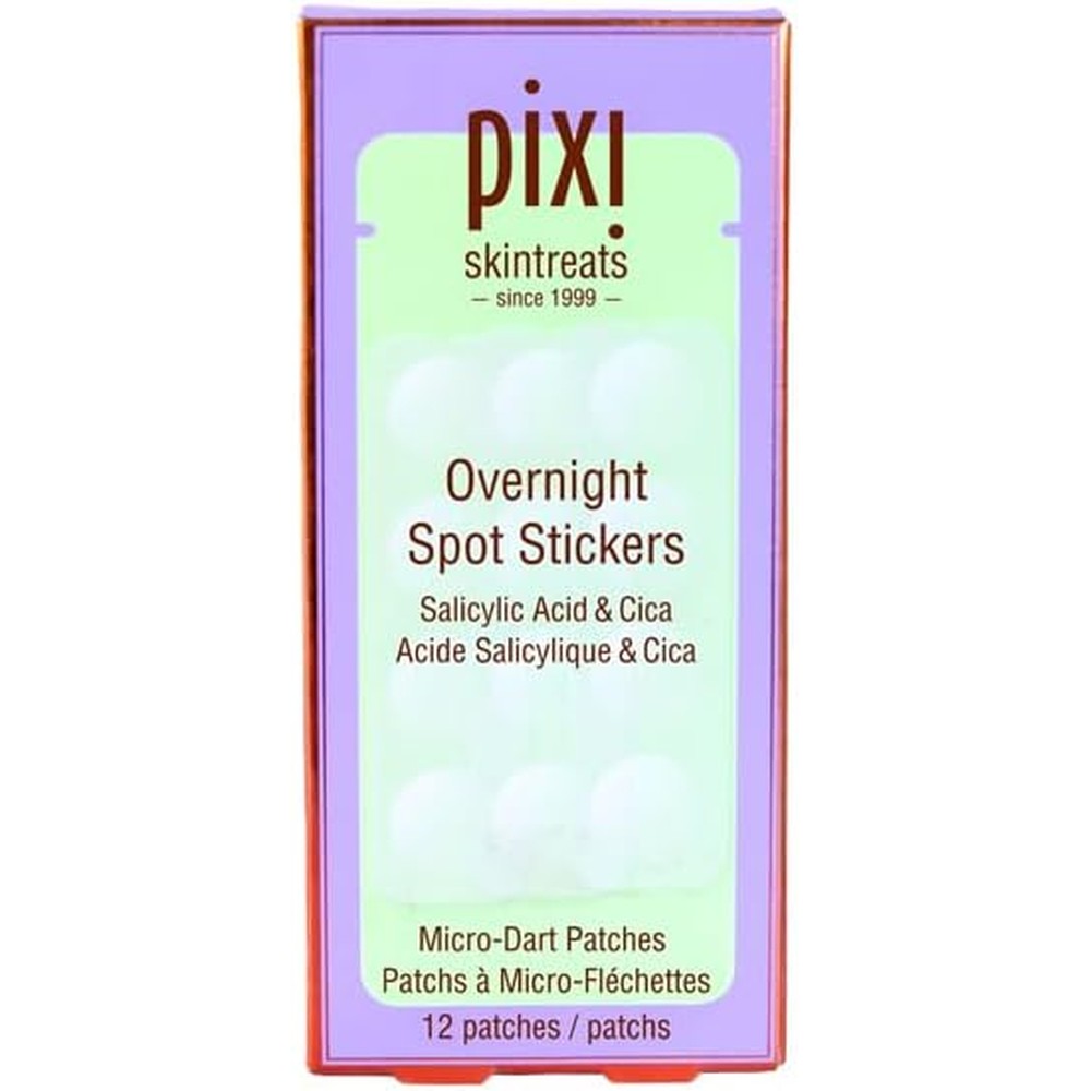 Pixi Beauty Overnight Spot Stickers With Salicylic Acid And Cica For Targeted Blemish Treatment 12 Patches
