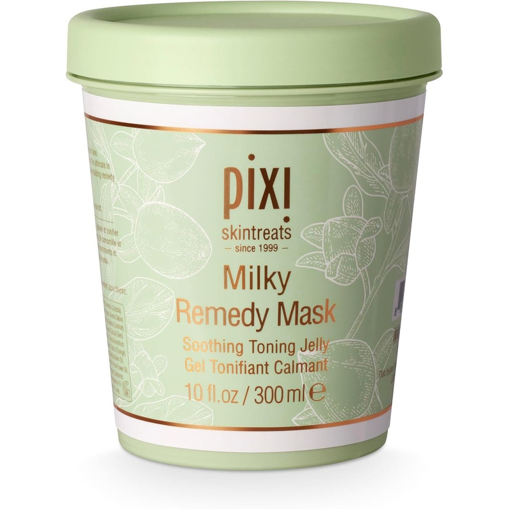 Pixi Milky Remedy Mask Lightweight Soothing Jelly Mask With Coconut Oat And Chamomile For Hydrated Skin 10 Fluid Ounces 300 Milliliters