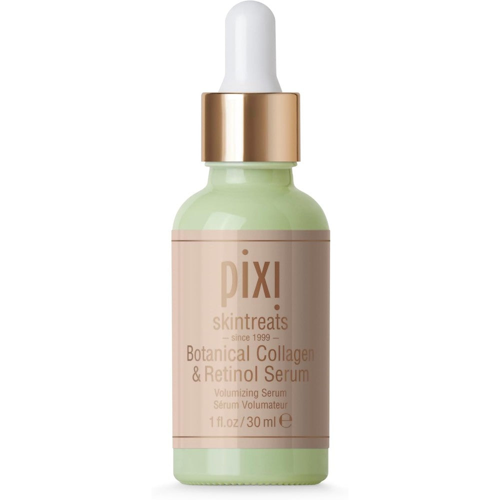Pixi Beauty Botanical Collagen And Retinol Volumizing Face Serum With Acacia Collagen And Niacinamide For Fine Lines And Wrinkles 30ml