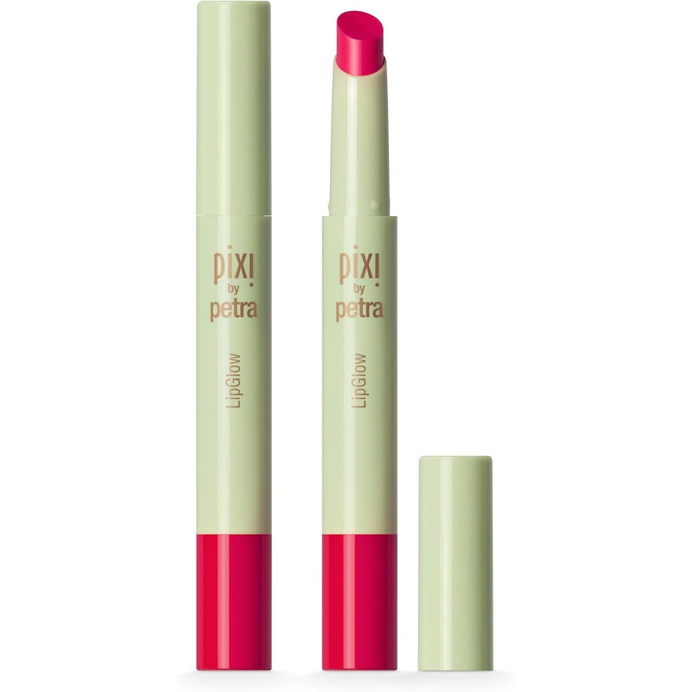 Pixi LipGlow Sheer Buildable Colour Lip Balm With Glossy Finish In Ruby 1.5 Grams