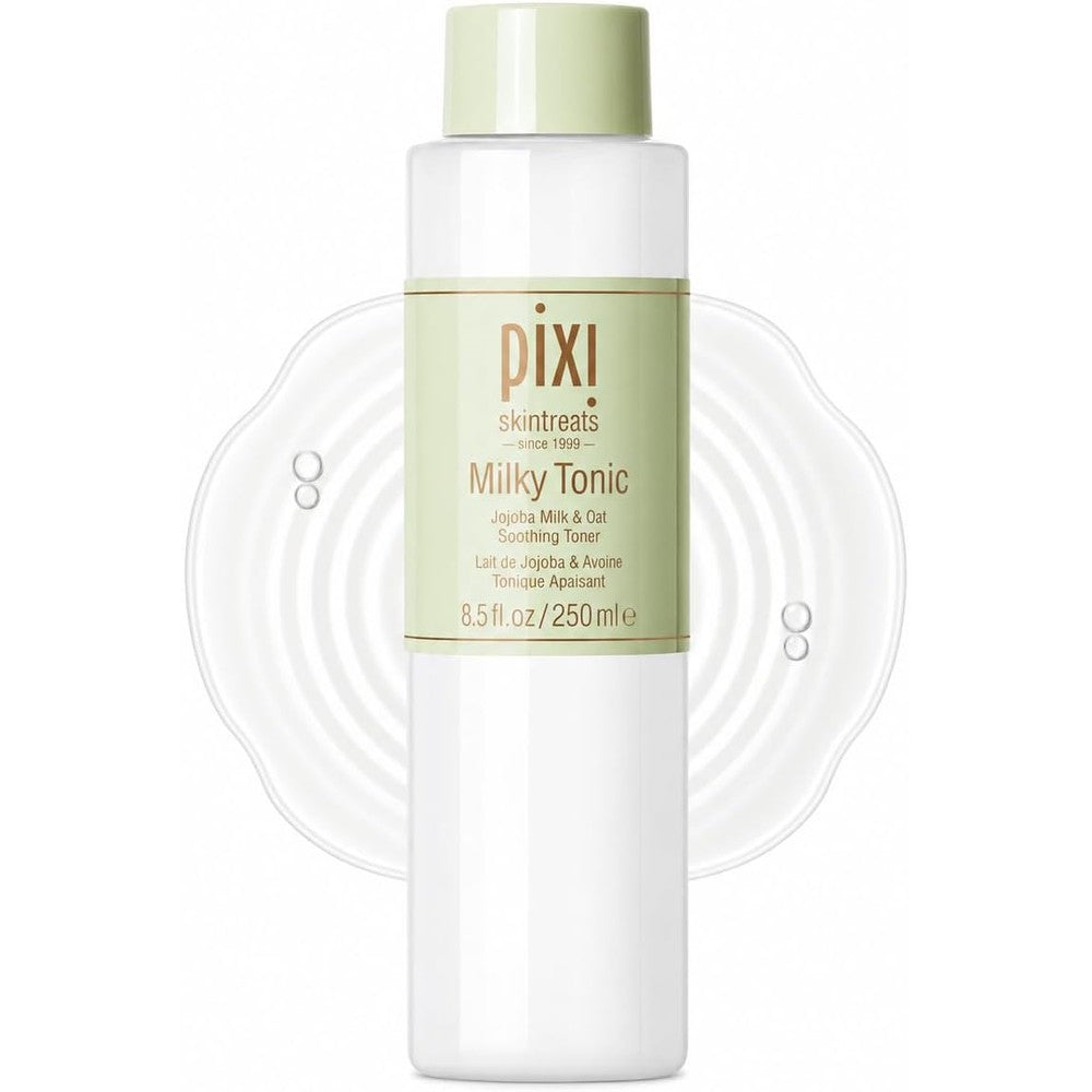 Pixi Milky Tonic Soothing And Hydrating Facial Toner With Jojoba Milk And Oat Extract 250 Milliliters