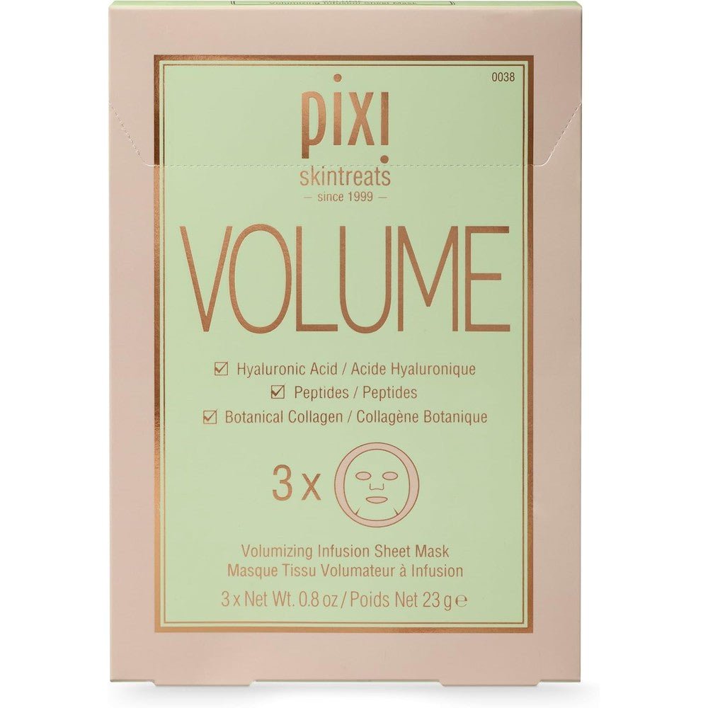 Pixi by Petra Plump Collagen Boost Volumizing Sheet Mask front view