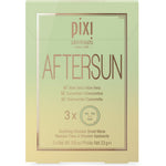 Pixi Beauty Aftersun Sheet Mask For Instant Calming And Soothing Skin Treatment With Aloe Vera Cucumber And Chamomile 3 Masks Per Box 3 x 0.80 Ounce