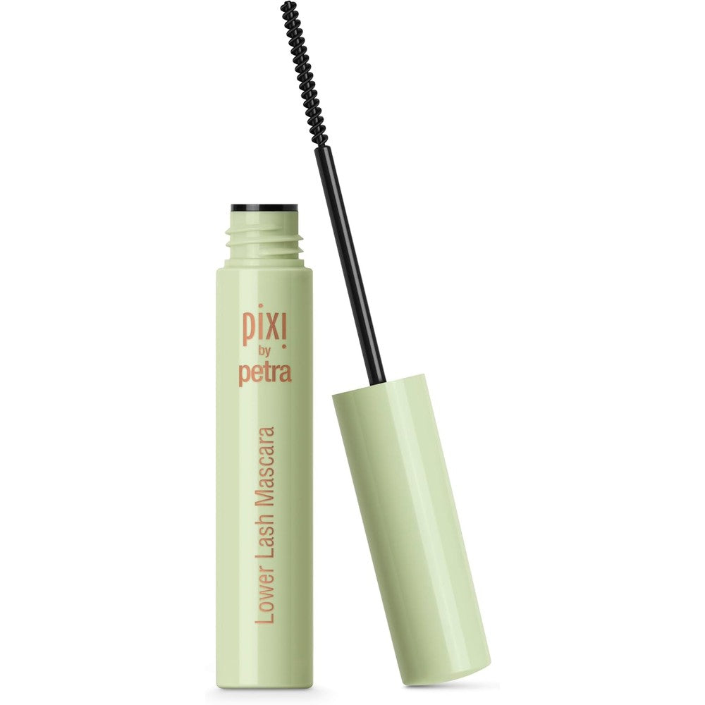 Pixi Beauty Lower Lash Mascara Water Resistant Formula With Slim Brush For Precision Application Black 3.2 Milliliters 0.11 Fluid Ounces