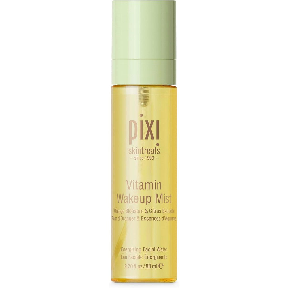 Pixi Vitamin C Wakeup Mist With Orange Blossom And Citrus Extracts Energizing Facial Toner 80 Milliliters