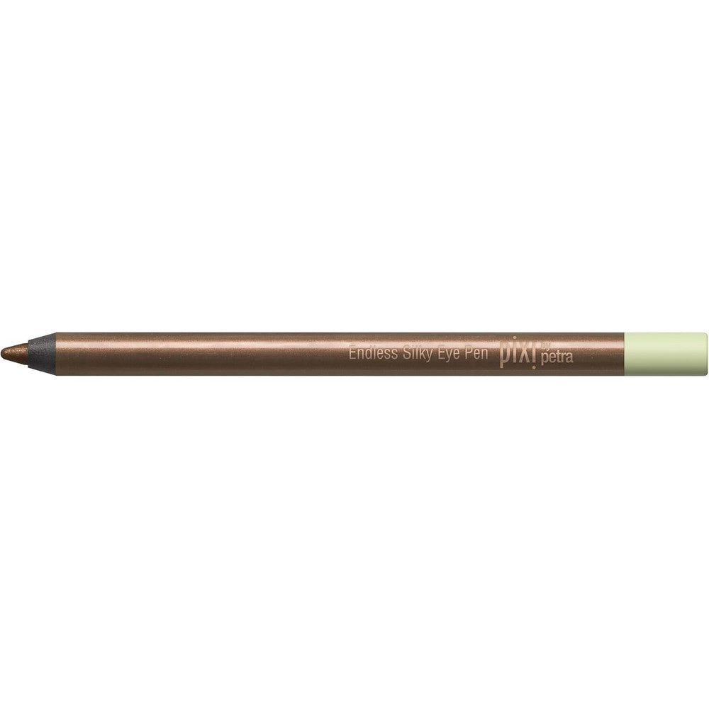 Pixi Beauty Endless Silky Eye Pen Long Wearing Waterproof Hypoallergenic Gel Eyeliner Pencil BronzeBeam Metallic Finish 0.04 Ounce