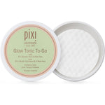 Pixi Glow Tonic To-Go Gentle and Balancing Exfoliating Toner Glycolic Acid Pads for Radiant Skin and Daily Brightening Alcohol-Free Formula 60 Pads