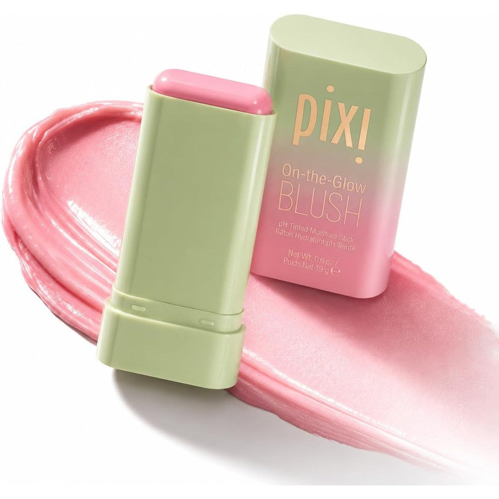 Pixi On-The-Glow Blush Stick In Cheektone pH Reactive Hydrating Tinted Moisture Balm For Cheeks And Lips 19 Grams