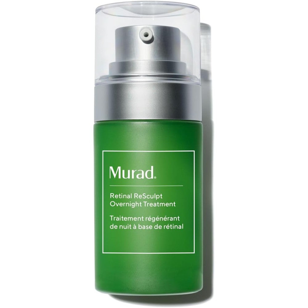 Murad Retinal ReSculpt Overnight Treatment Advanced Face And Neck Serum With Encapsulated Retinal For Deep Wrinkles Thirty Milliliters